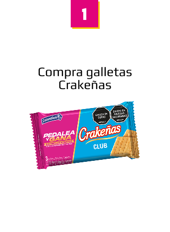 Paso 1: Compra galletas Crakeñas