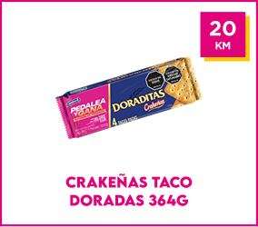 Crakeñas Taco Doradas 364g