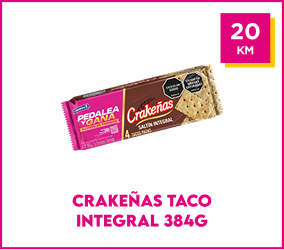 Crakeñas Taco Integral 384g