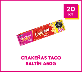 Crakeñas Taco Saltín 450g